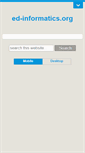 Mobile Screenshot of ed-informatics.org