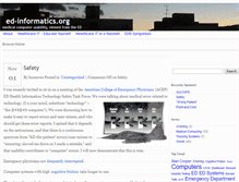 Tablet Screenshot of ed-informatics.org